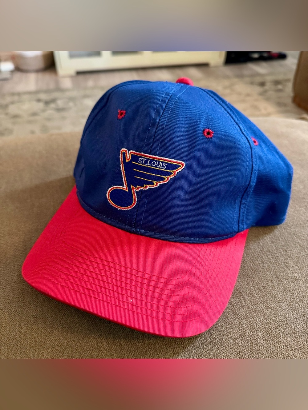 Vintage St. Louis Blues NHL Hockey Snapback Hat Sports Specialties 90s